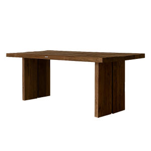 NONG HOME | Vintage Aesthetic Weathered Solid Wood Table