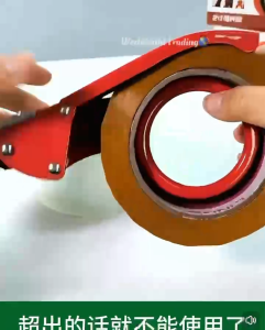 Metal Quality Packing Tape Holder with tape Cutter Sealing Box Parcel Tape Machine Rack Tape Dispenser Cutter Holder