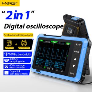 fnirsi oscilloscopes handheld compact digital portable oscilloscope dso-510 multifunction signal generator