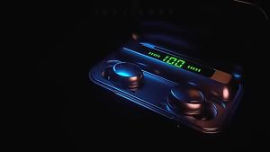 COD F9-5TWS Headphones: Bluetooth 5.1 Wireless Gaming Sports Earphones With Mic 9D Earbuds