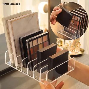Hộp Đựng Mỹ Phẩm 7 Ngăn Để Bàn Hộp Trưng Bày Phấn Mắt Hộp Đựng Phấn Má Hồng Giá Để Đồ Trang Điểm Bằng Acrylic