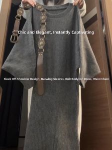 ZHENMANZI | One Shoulder Long Sleeve Dress New Spring