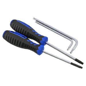 BAIRUITE | Anti-theft Star-shaped Rubber Handle Hex Key Screwdriver with Holes