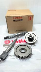 RASIO SET GEAR BOX GARDAN AS PULI 1 SET KOMPLIT MIO M3 MIO Z FINO 125 BARU ORIGINAL