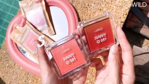 beWiLD Sunny Day Blush on บลัชออนไล่เฉดสี เนื้อเนียนละเอียด เหมาะกับทุกโทนสีผิว