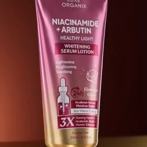 LUXE ORGANIX Niacinamide + Alpha Arbutin Whitening Serum Lotion200ml Brightens Skin & Fades Dark Spots