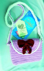 MINI BAG FOR KIDS (CROCHET  BAG) COMEL