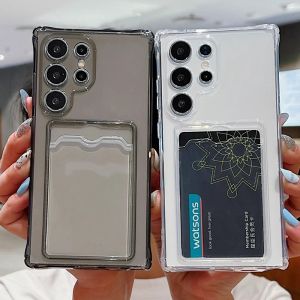 Colorful Wallet Card Holder Phone Case For Samsung Galaxy A55 M33 A35 5G A15 A25 A05 A05s A14 A24 A34 4G A54 A04e A52 A72 A04s A13 A33 A53 A73 A23 A10s A10 A22 A71 A20 A30 A30s A50 A50s A03 A02s A03s Candy Color Pocket Shockproof Cover Casing