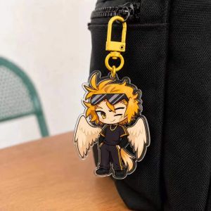 Bandai | Unstable Universe Chibi Acrylic Keychain Eggchan Wemmbu ParrotX2 Game Character Keyring Backpack Pendant Fans Collectible Gift