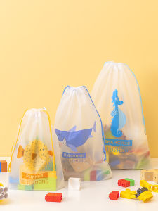 กระเป๋าใส่ของเล่นแบบผูกเชือกสำหรับเด็กอนุบาล กระเป๋าใส่เสื้อผ้าสกปรก กระเป๋าใส่ของเดินทางแบบปิดมิดชิด กระเป๋าใส่ของใช้ในครัวเรือน กระเป๋าใส่ของเล่น กระเป๋าใส่ของเล่นสำหรับเด็ก