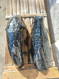 spakbor depan dan leghsil tengah satria barong karbon forget