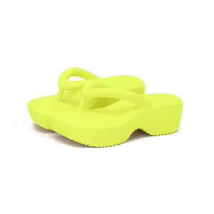 MONLEYTA | Womens Summer Outdoor Slip-On Thick Bottom Anti-Slip Beach Sandals Comfortable Walking Flats Korean Style EVA Slippers