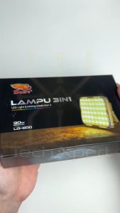 LAMPU SOROT DONY 3 IN 1 LG-800 LED 30W CAHAYA PUTIH & KUNING ORIGINAL MULTIFUNGSI EMERGENCY CAMPING
