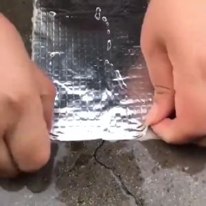 LAKBAN ALUMUNIUM WATERPROOF / LAKBAN ANTI BOCOR TAHAN PANAS SILVER SERBAGUNA