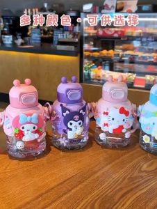 Botol Minum Anak Karakter Cinnamoroll Kuromi Melody Hello Kitty Elsa