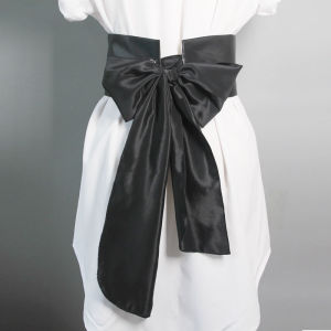 Thắt Lưng Eo Cổ Điển Cho Nữ Thắt Lưng Eo Váy Đen Thắt Lưng Eo Thắt Nút Bướm Đa Năng Phụ Kiện Thời Trang Mới Cho Nữ