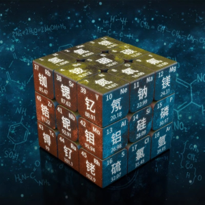 MOMIAN | Educational Periodic Table Rubiks Cube Puzzle