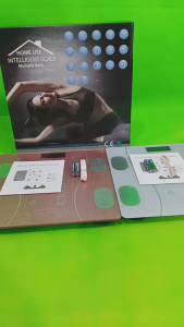 Timbangan Badan Digital Body Fat BMI 180kg Bluetooth Android IOS