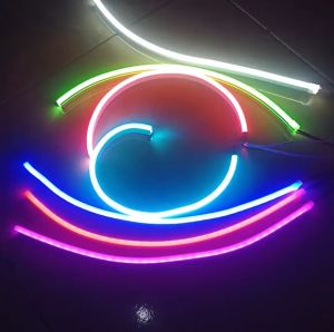 LAMPU ALIS LED DRL 15/30/60/100CM FLEXIBEL VARIASI MOTOR MOBIL NO BINTIK 1 PIC