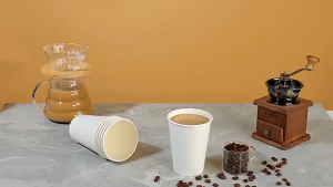 150pcs Paper Cups White High Quality - Party Perfect For Parties And Other Occasions 5.5/6.5/8.5oz