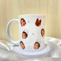 Personalized Cute Face Mug. 