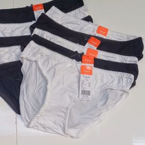 10 Quần Lót Nữ Cotton Cao Cấp 30kg Đến 70kg Chất Mềm Mát MarketOnline VN10 Màu Đen Trắng