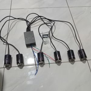 Sepaket 6 LED Sorot 3 Mode Mobil Motor 12V Led Light Bar Truk 24V Led Grill