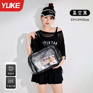 Portable Waterproof Swimming Bag Womens Gym Travel Sport Bag Fitness Bag Toiletry Bag Dry Wet Separation Durable Shoulder Bag