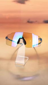 kapvoe | KAPVOE UV400 Photochromic Cycling Sunglasses Frameless Lightweight Outdoor Bike Bicycle Running Fishing Camping Sports Glasses
