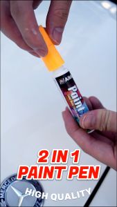 [ MITSUBISHI LANCER ] Aikka Paint Pen Touch Up Paint Pen 2 in 1 Car Scratches Remover Cat Kereta Calar Cat Kereta