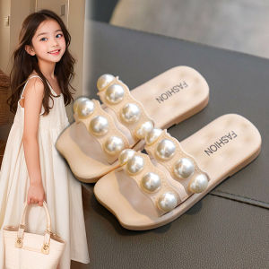 Summer New Style Outdoor Soft Sole Anti-Slip Stylish Girls Baby Princess Slippers