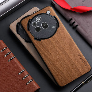 Case for Nothing Phone 3A Pro 3 CMF Phone 1 2 2A Plus Pro 5G funda bamboo wood pattern Leather back cover for phone 3a pro case
