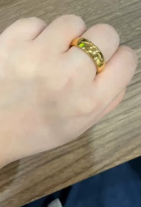 Poh Heng Jewellery 22K Adore Band in Yellow Gold[Price By Weight]