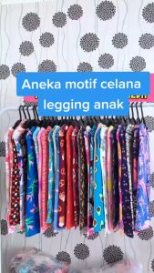 Legging Anak Perempuan / Celana Panjang / Legging Anak Motif dan Polos usia bayi-2 tahun