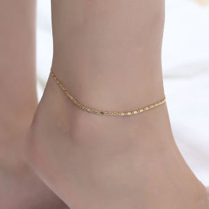 แฟชั่นเรียบง่ายใหม่สุภาพสตรีสร้อยข้อเท้าชายหาดโซ่โลหะอินเทรนด์ Naked Foot Chain โลหะผสม/เงิน/ทองอุปกรณ์เสริมสําหรับสตรี
