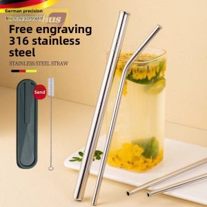 gumahus | Wide Mouthed Stainless Steel Drinking Straw