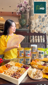 Trà Gừng Gió Tây Nguyên Nguyên Chất Không Chất Bảo Quản The MĐ Hộp 250g