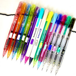 Pentel Automatic Lead Pen PD105T Student-friendly Non-broken Tip Candy Colored Plastic Barrel Writing Tool for Elementary School