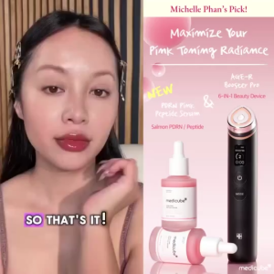 medicube PDRN Pink Peptide Serum 30ml | Dark Spots and Wrinkles | Glowing Skin | Collagen | Skin Barrier