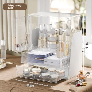 JIADONGLI | Hộp Đựng Mỹ Phẩm Dung Tích Lớn Tiện Dụng Trong Nhà