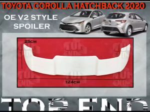 TOYOTA COROLLA HATCHBACK 2018-2020 OE V2 SPOILER ROOF WING SPOILER TOP SPOILER ROOF SPOILER COROLLA HATCHBACK BODYKIT