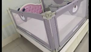 Panpess Baby Bed Fence babybed guardrail Bed Rail Guard Vertical Lift Adjustable Kids Safety