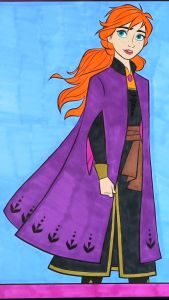 Anna Elsa Frozen - Set 20 Tờ Tranh Tô Màu A4 A5 Dành Cho Màu Sáp Màu Chì - TRANH TÔ MÀU COLOR LAND