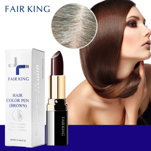 FAIR KING One-Time Hair Dye Instant Brown Root Coverage Hair Color Modify Cream Stick Temporary Cover up White Hair