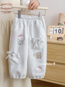 Korean Bow Cute Design Girls Trousers