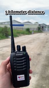 Baofeng BF-888S Walkie Talkie Set Of 2 UHF 400-470MHz Handheld Two Way Radio 5KM Long Range Outdoor 5W High Power Portable FM Radio Original COD
