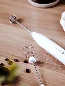 3 Speed 2 in 1 Handheld Electric Mixer Kitchen Tool for Baking Whisking Blending USB Rechargeable 1pc