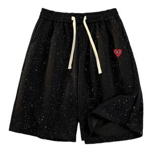 CHARLES JANGS HAPPY HEART | Cool Lightweight Casual Shorts Five Point