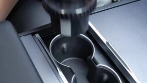 Eary Car Cup Holder Tray Table Swivel Food Tray for Eating Drinking Sauce Holder Front Rear Seat Car Accessories for Road Trip