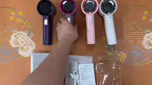 พัดลมเทอร์โบพกพาขนาดเล็ก พัดลมมือถือ รุ่น S001 HIGH SPEED